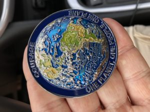 Heavy Weight Commemorative Coin, Curved