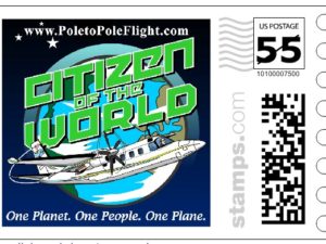 “Citizen of the World” First Class Postage Stamp